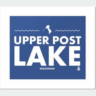 Langlade County, Oneida County, Wisconsin - Upper Post Lake Posters and Art